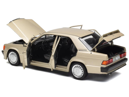 1984 Mercedes-Benz 190E 2.3-16 Smoke Silver Metallic 1/18 Diecast Model Car by Norev