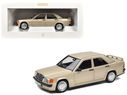 1984 Mercedes-Benz 190E 2.3-16 Smoke Silver Metallic 1/18 Diecast Model Car by Norev