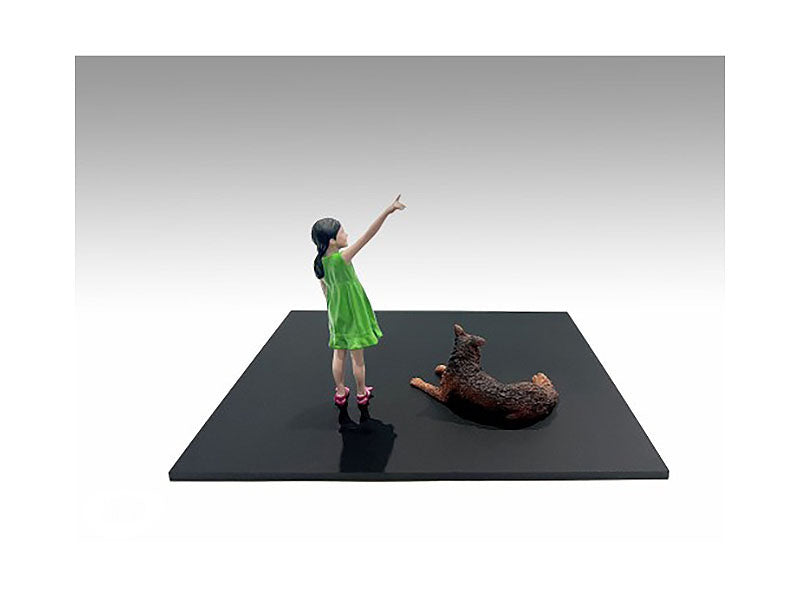 "Figure18 Series 1" Figure 703 Set of 2 pieces for 1/18 Scale Models by American Diorama-DiecastModeler.com