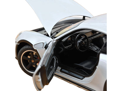 2023 Porsche 911 Dakar Ice Gray Metallic 1/18 Diecast Model Car by Norev