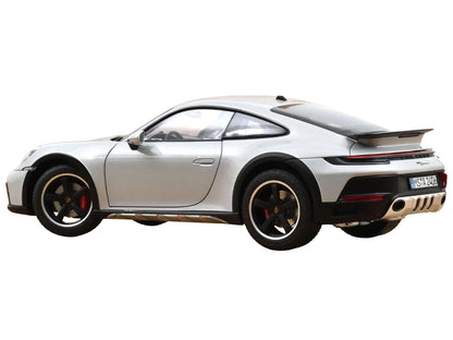 2023 Porsche 911 Dakar Ice Gray Metallic 1/18 Diecast Model Car by Norev