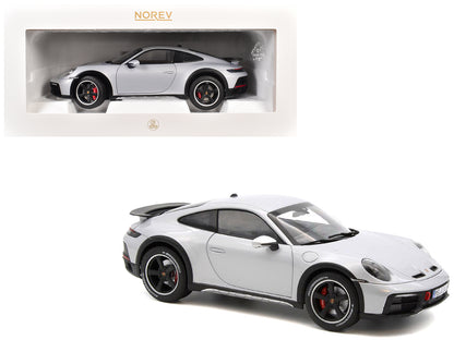 2023 Porsche 911 Dakar Ice Gray Metallic 1/18 Diecast Model Car by Norev