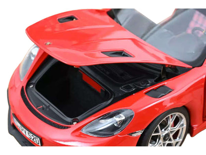 2023 Porsche 718 Spyder RS Guards Red 1/18 Diecast Model Car by Norev