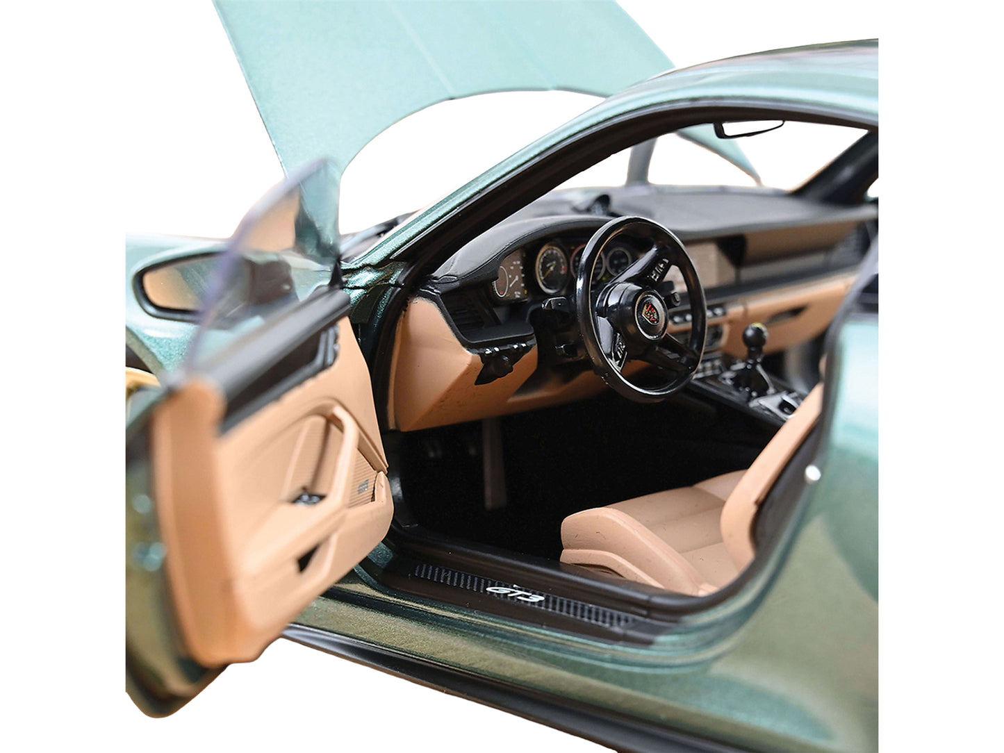 2021 Porsche 911 GT3 Malachite Green Metallic 1/18 Diecast Model Car by Norev