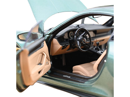 2021 Porsche 911 GT3 Malachite Green Metallic 1/18 Diecast Model Car by Norev