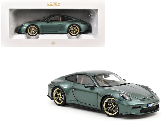 2021 Porsche 911 GT3 Malachite Green Metallic 1/18 Diecast Model Car by Norev