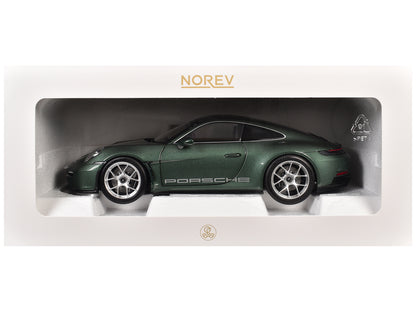 2023 Porsche 911 S/T Malachite Green Metallic 1/18 Diecast Model Car by Norev