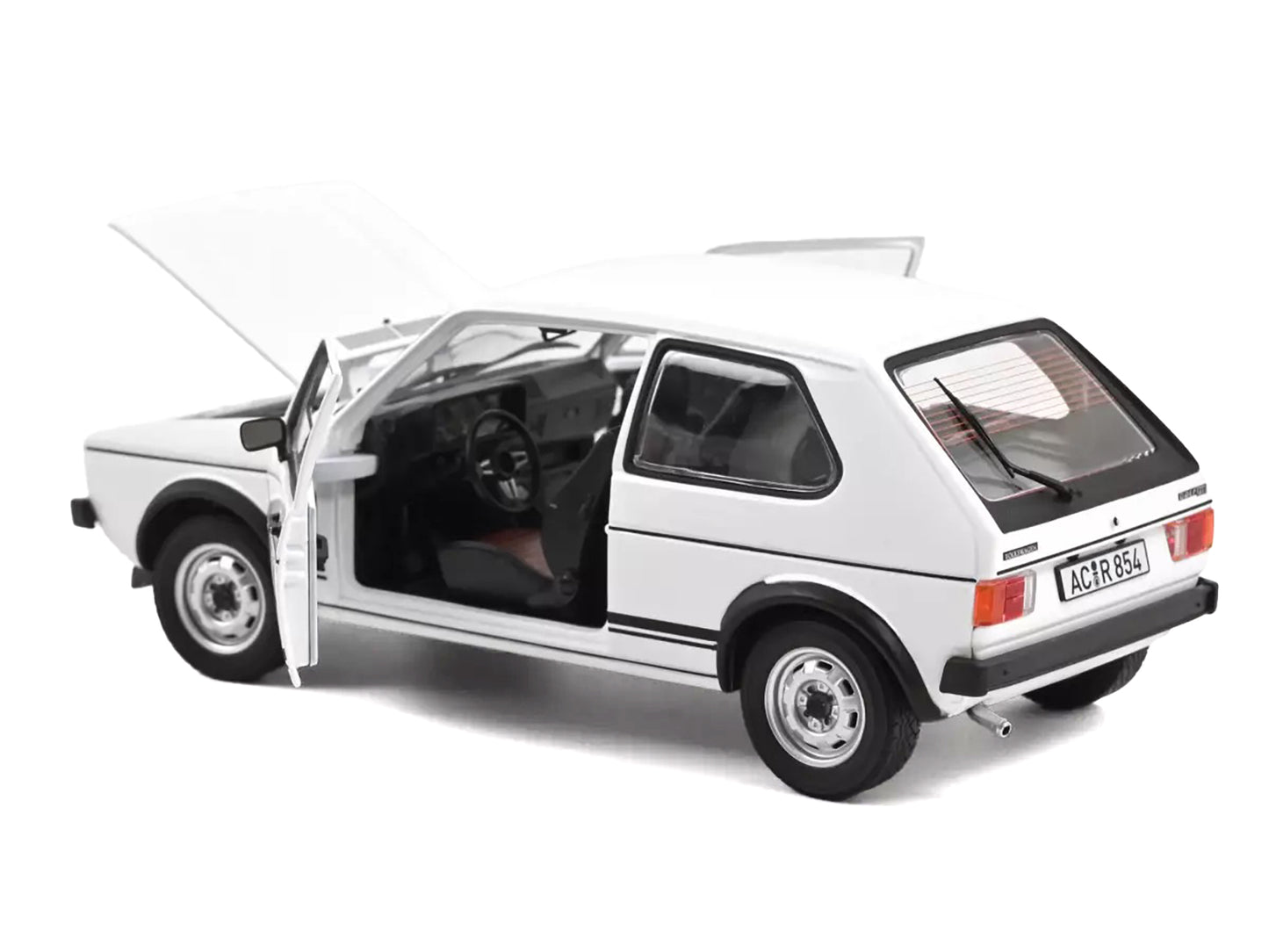 1976 Volkswagen Golf GTI White 1/18 Diecast Model Car by Norev