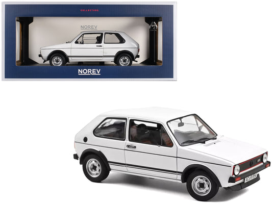 1976 Volkswagen Golf GTI White 1/18 Diecast Model Car by Norev