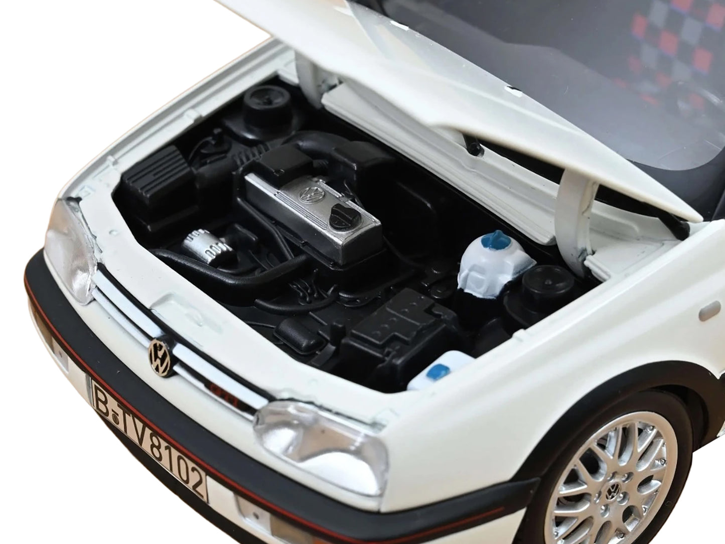 1996 Volkswagen Golf GTI Candy White "20 Years Anniversary Edition" 1/18 Diecast Model Car by Norev-DiecastModeler.com