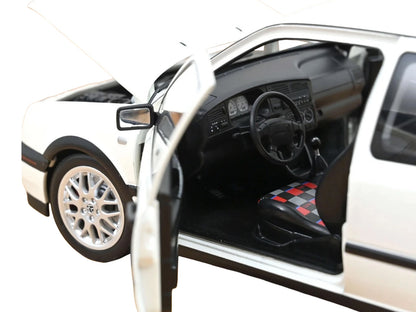1996 Volkswagen Golf GTI Candy White "20 Years Anniversary Edition" 1/18 Diecast Model Car by Norev-DiecastModeler.com
