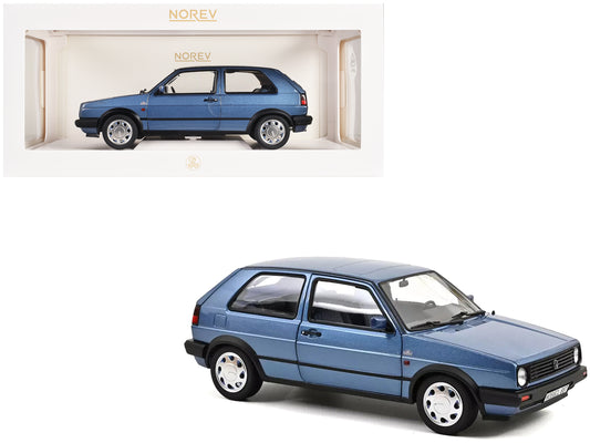 1988 Volkswagen Golf "10 Million" Star Blue Metallic 1/18 Diecast Model Car by Norev-DiecastModeler.com