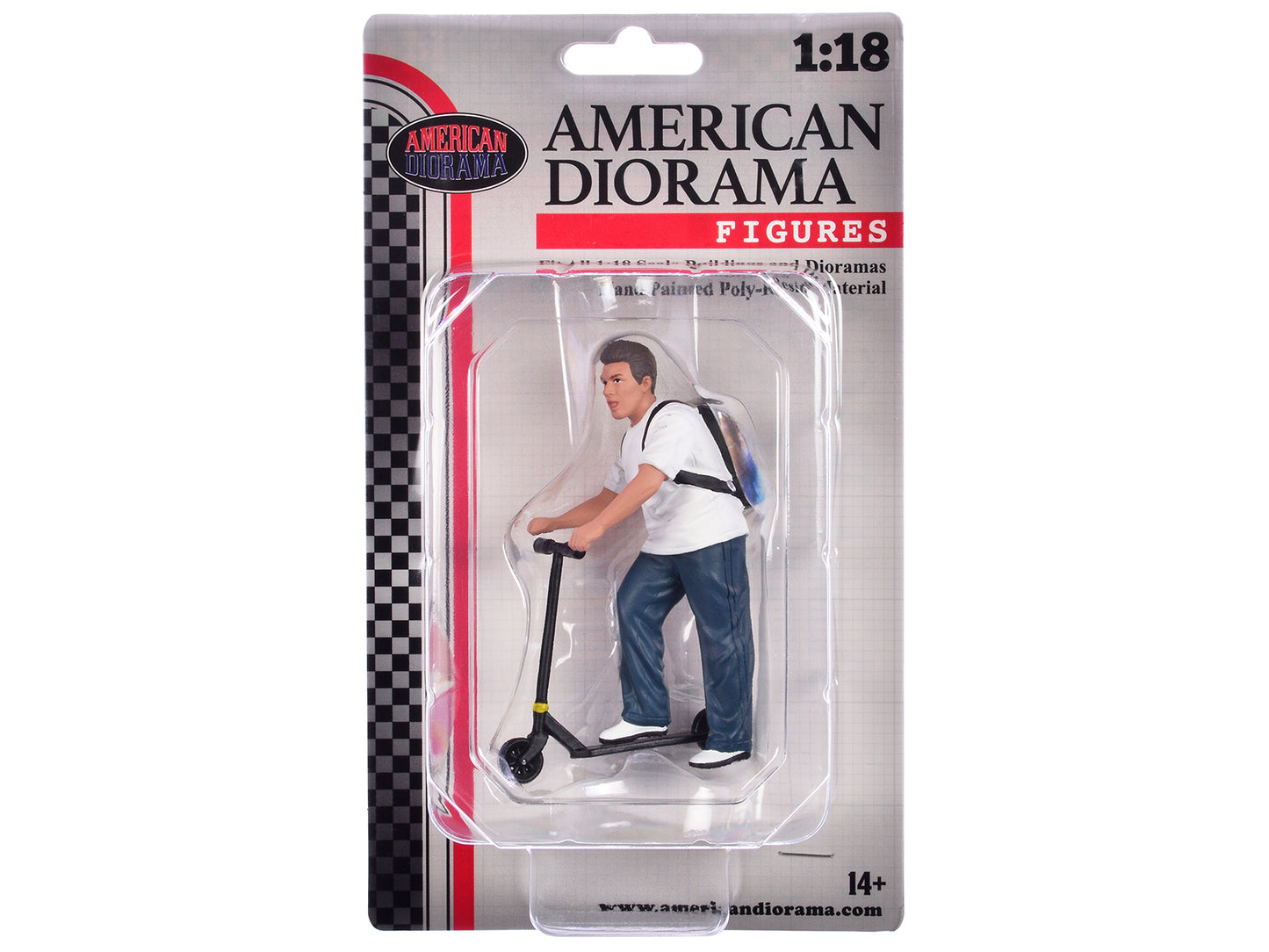"Figure18 Series 2" Figure 1 for 1/18 Scale Models by American Diorama-DiecastModeler.com