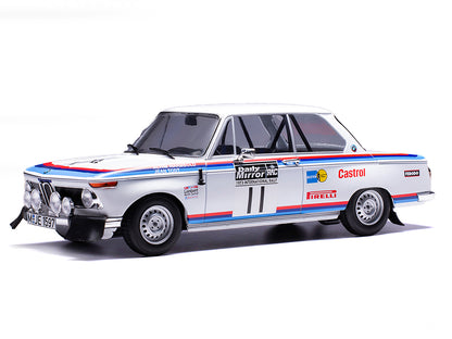 BMW 2002 #11 Achim Warmbold - Jean Todt "RAC Rally" (1973) 1/18 Diecast Model Car by IXO Models