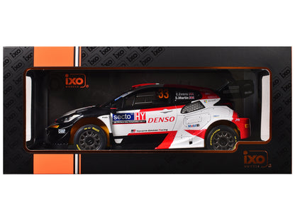 Toyota GR Yaris Rally1 Hybrid #33 Elfyn Evans - Scott Martin Winner "Rally Finland" (2023) 1/18 Diecast Model Car by IXO Models