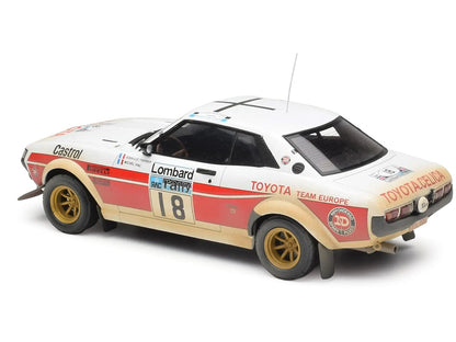 Toyota Celica 2000 GT (RA21) #18 Jean-Luc Therier - Michel Vial (Dirty Version) "RAC Rally" (1977) 1/18 Diecast Model Car by IXO Models-DiecastModeler.com
