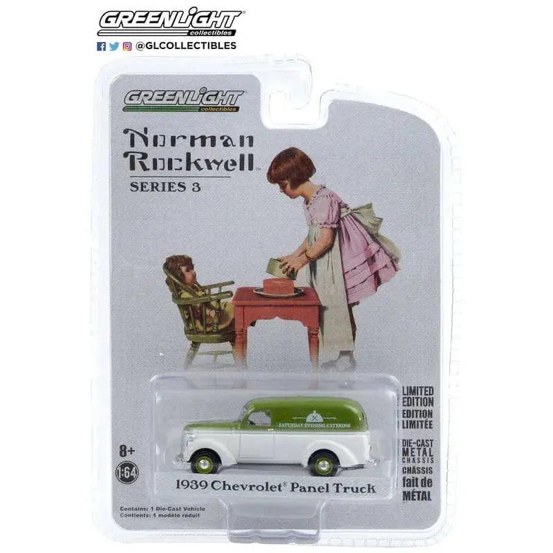 1939 Chevrolet Panel Truck - 1:64 Scale Norman Rockwell Series 3-DiecastModeler.com