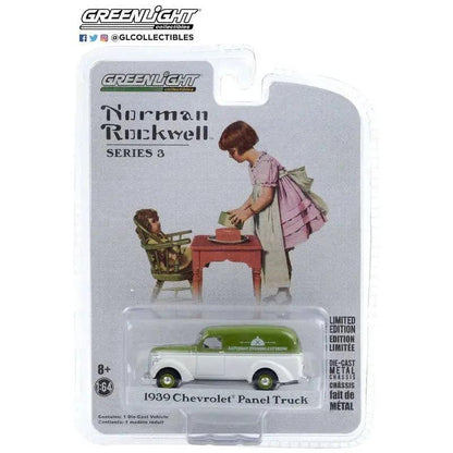 1939 Chevrolet Panel Truck - 1:64 Scale Norman Rockwell Series 3-DiecastModeler.com