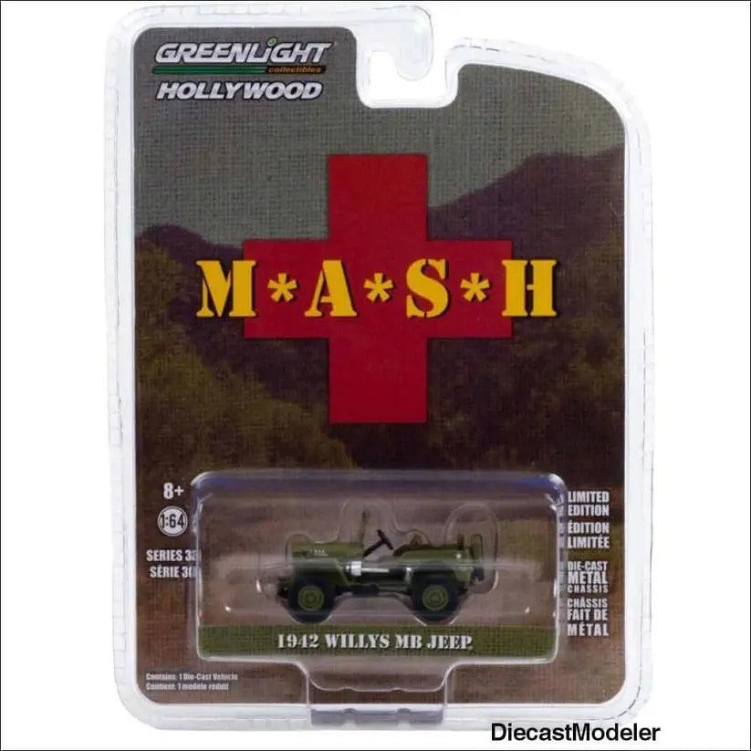 1942 Willys MB Jeep - M*A*S*H - 1:64 scale-DiecastModeler.com
