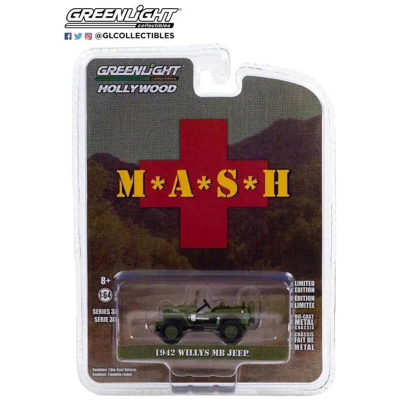 1942 Willys MB Jeep - M*A*S*H - 1:64 scale (CASE)-DiecastModeler.com