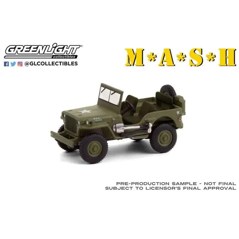 1942 Willys MB Jeep - M*A*S*H - 1:64 scale (CASE)-DiecastModeler.com