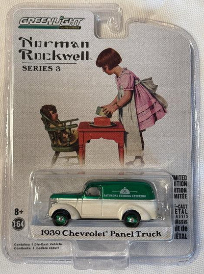 1955 Chevrolet Nomad - 1:64 Scale Norman Rockwell Series 3 (GREEN)-DiecastModeler.com