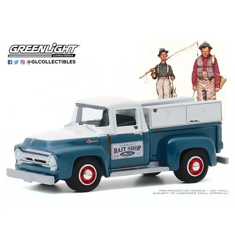1956 Ford F-100 Truck - 1:64 Scale Norman Rockwell Series 3-DiecastModeler.com