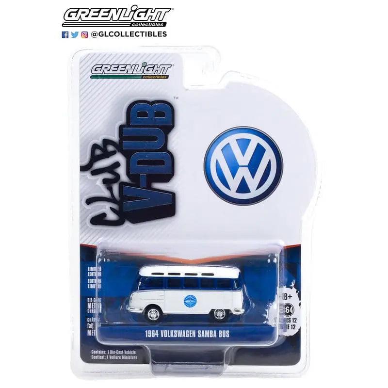 1964 Volkswagen Samba Bus Blue and White ’Pan Am Airways’-DiecastModeler.com