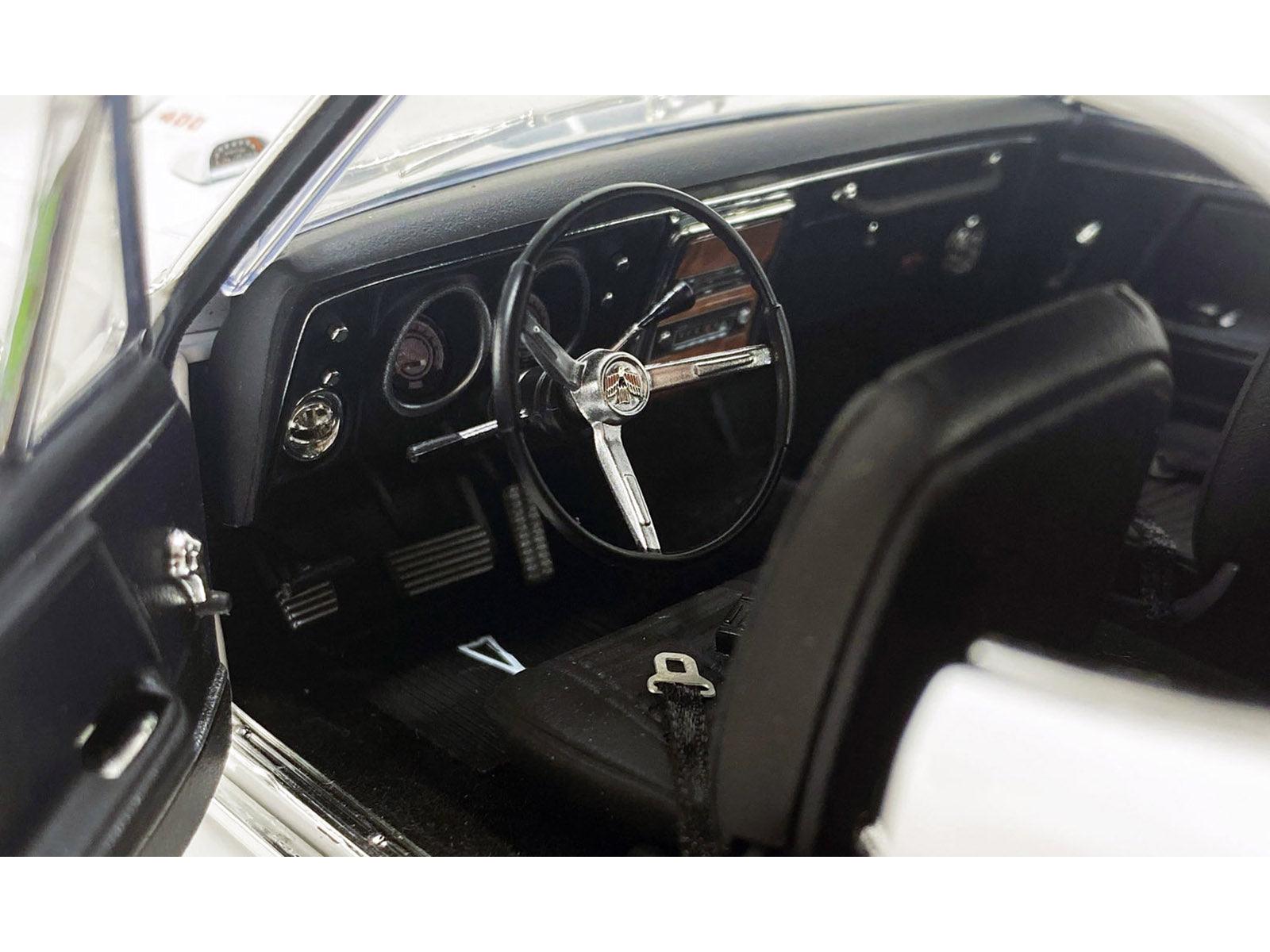 1968 Pontiac Firebird "First Ram Air II" White Limited Edition to 400 pieces Worldwide 1/18 Diecast Model Car by ACME-DiecastModeler.com
