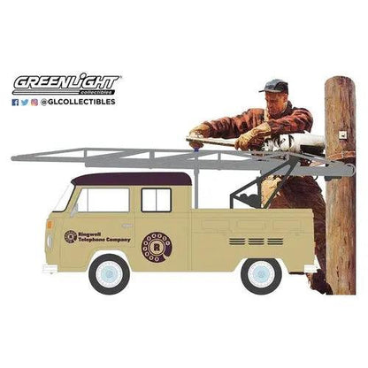 1972 Volkswagen Type 2 Double Cab Ladder Truck - 1:64 Scale Norman Rockwell Series 3-DiecastModeler.com