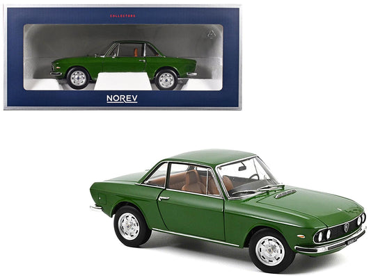 1975 Lancia Fulvia 3 Dublin Green 1/18 Diecast Model Car by Norev-DiecastModeler.com