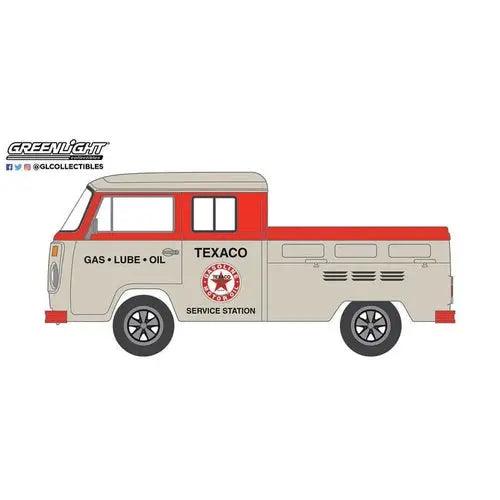1976 Volkswagen T2 Type 2 Double Cab Pick-Up - Texaco Service - 1:64 scale-DiecastModeler.com