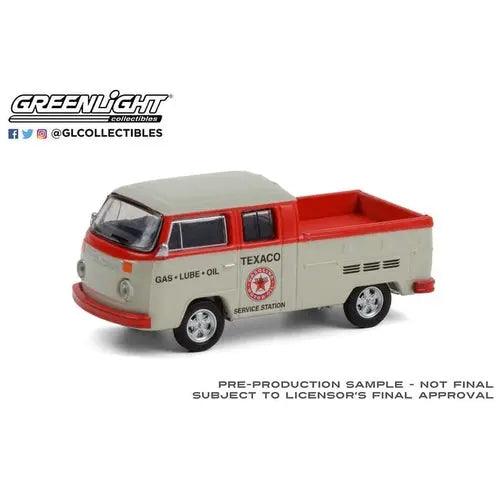 1976 Volkswagen T2 Type 2 Double Cab Pick-Up - Texaco Service - 1:64 scale-DiecastModeler.com
