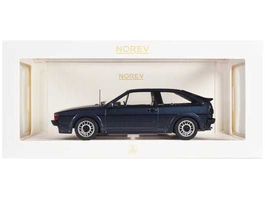 1987 Volkswagen Scirocco Scala Helios Blue Metallic 1/18 Diecast Model Car by Norev-DiecastModeler.com