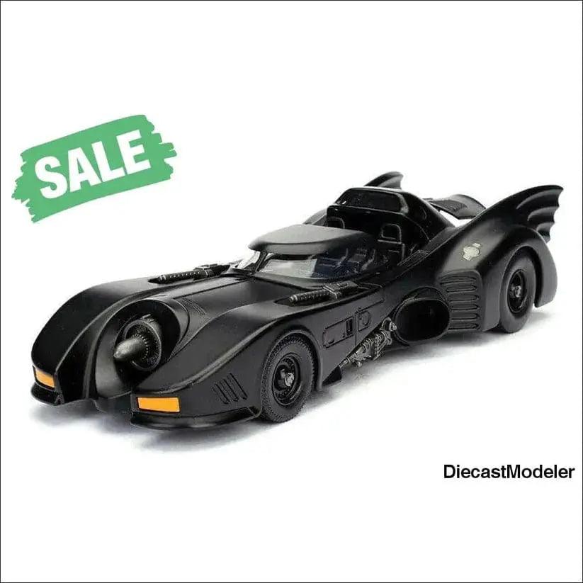 1989 Batman Returns Batmobile™ 1:24 scale, diecast model car-DiecastModeler.com