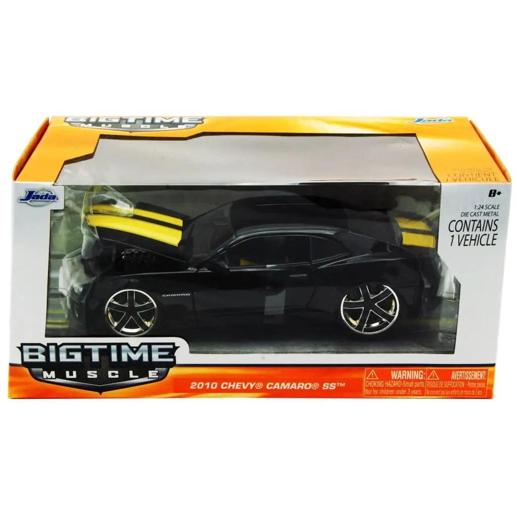 2010 Chevy Camaro SS Hard Top 1:24 scale - Black- BTMuscle-DiecastModeler.com