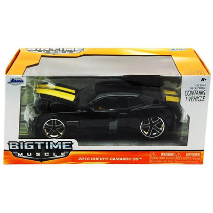 2010 Chevy Camaro SS Hard Top 1:24 scale - Black- BTMuscle-DiecastModeler.com