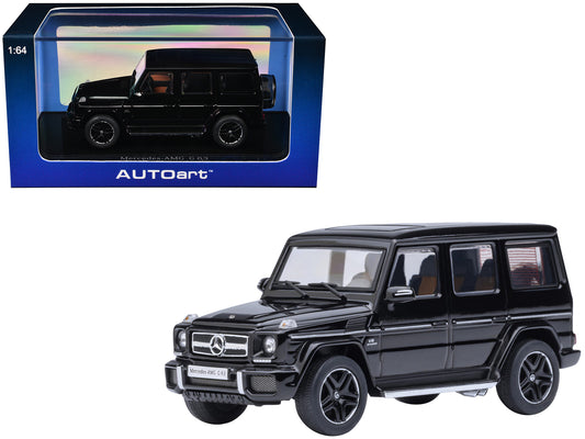 2017 Mercedes-Benz AMG G 63 Black 1/64 Diecast Model Car by Autoart-DiecastModeler.com