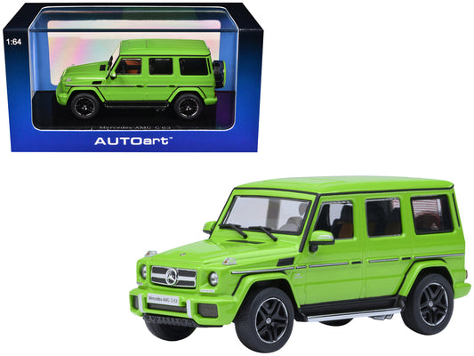 2017 Mercedes-Benz AMG G 63 Alien Green 1/64 Model Car by Autoart