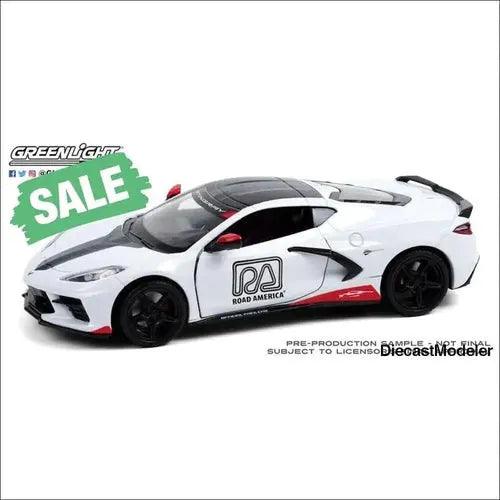 2020 Chevrolet Corvette C8 Stingray Coupe - Official Pace - 1:24 scale-DiecastModeler.com