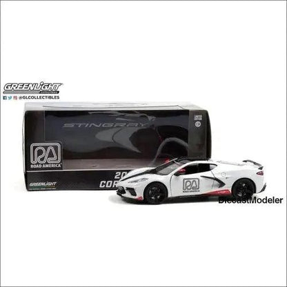 2020 Chevrolet Corvette C8 Stingray Coupe - Official Pace - 1:24 scale-DiecastModeler.com