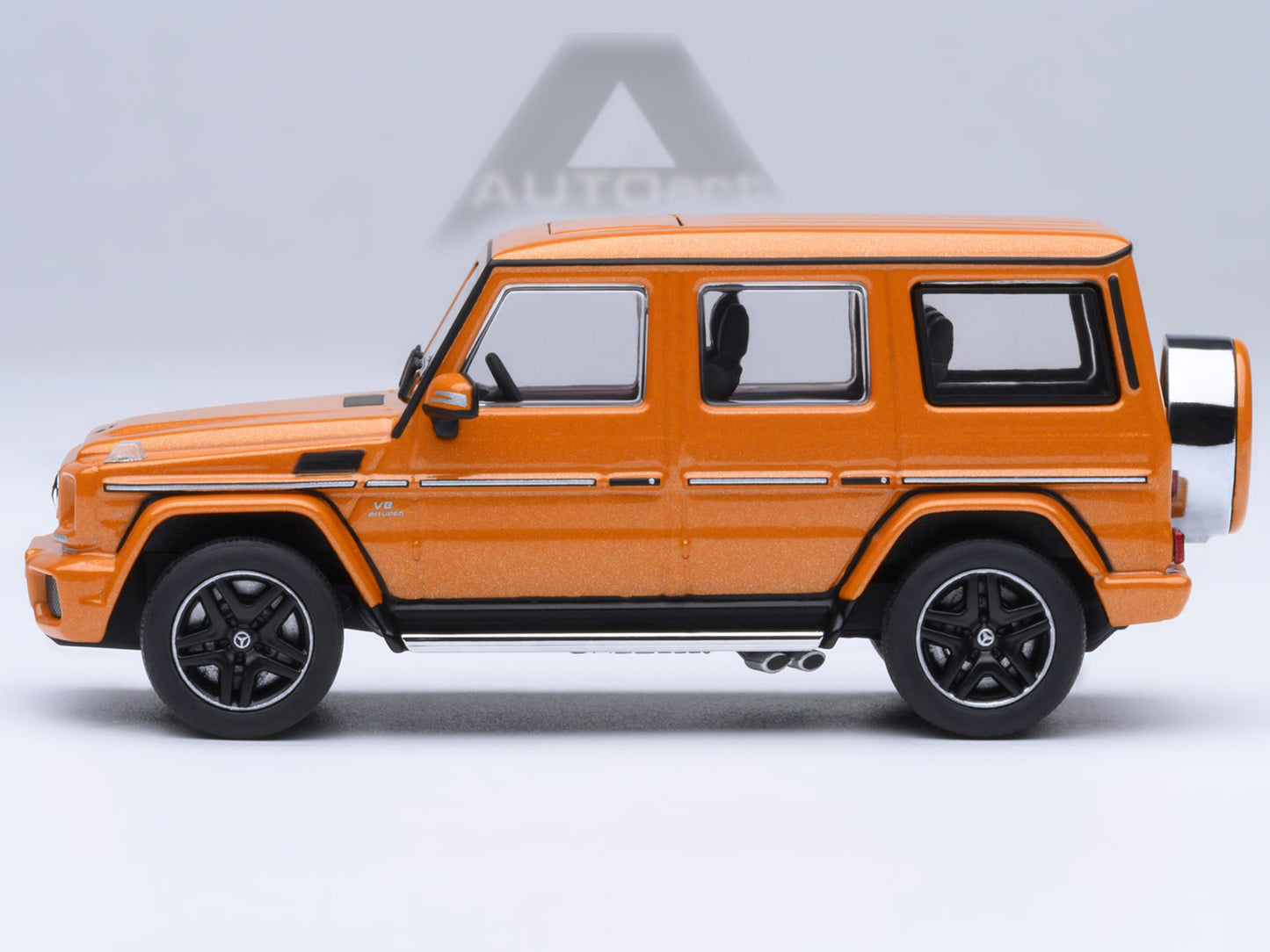 2017 Mercedes-Benz AMG G 63 Sunset Beam Orange 1/64 Model Car by Autoart