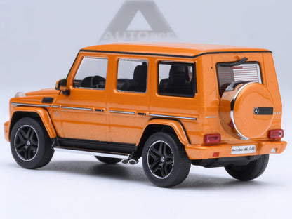 2017 Mercedes-Benz AMG G 63 Sunset Beam Orange 1/64 Model Car by Autoart