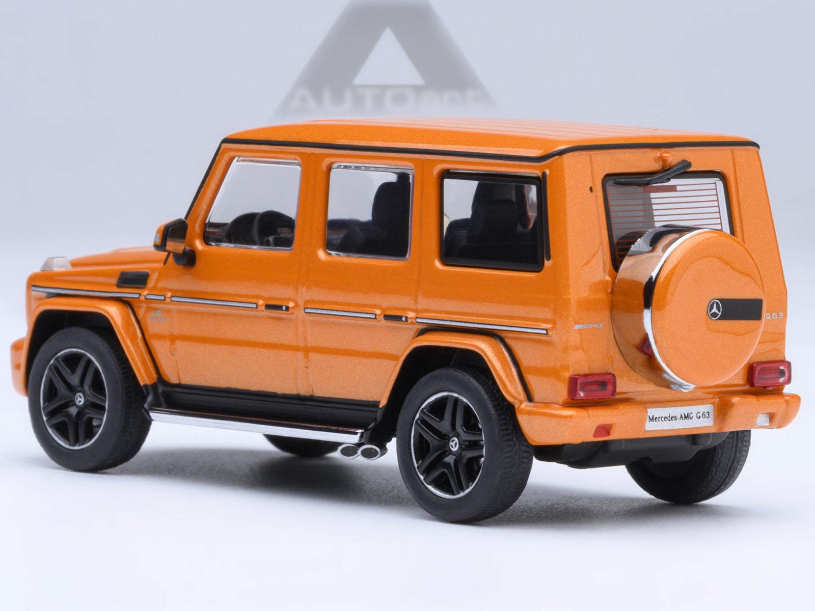2017 Mercedes-Benz AMG G 63 Sunset Beam Orange 1/64 Model Car by Autoart-DiecastModeler.com