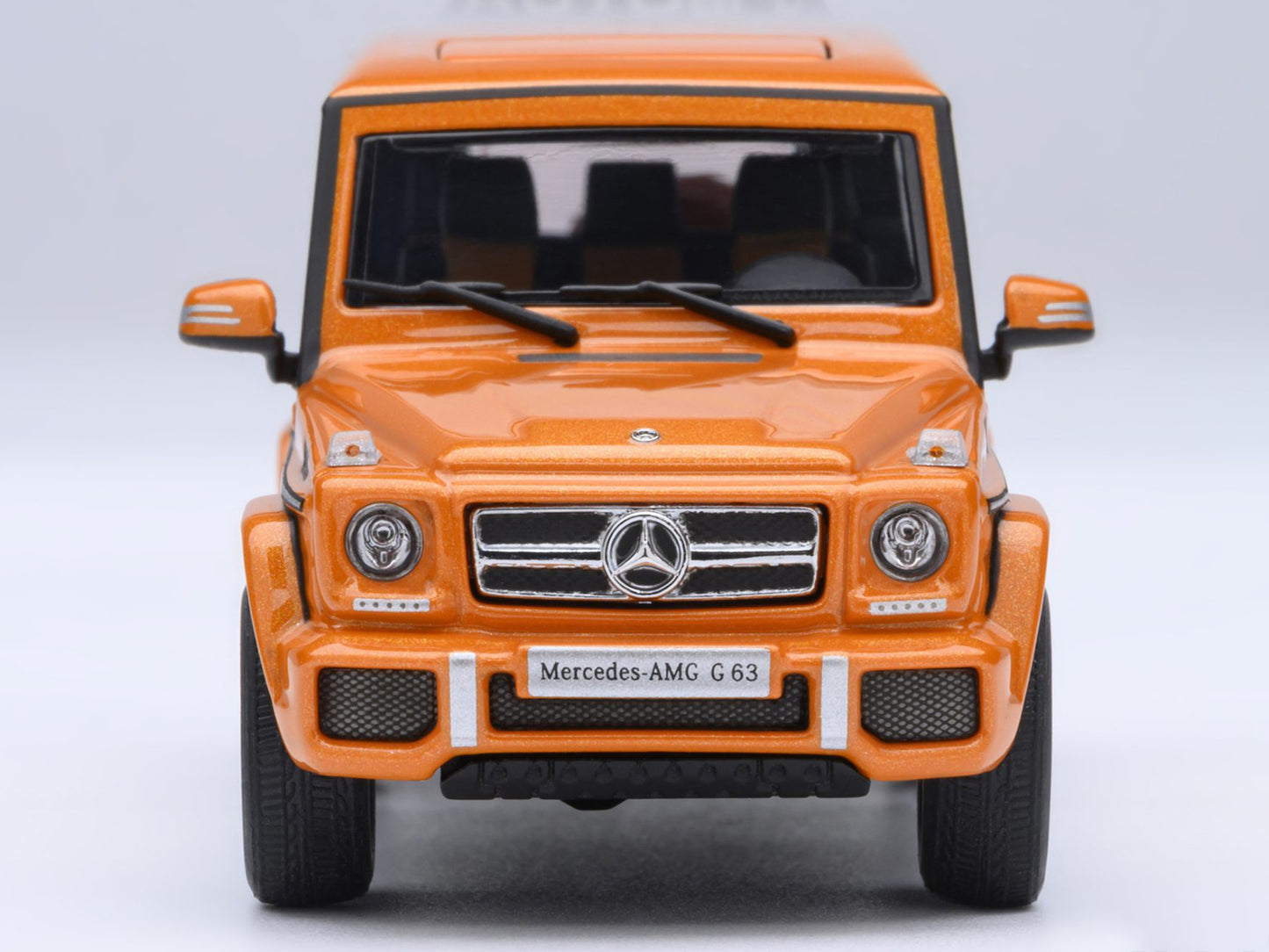 2017 Mercedes-Benz AMG G 63 Sunset Beam Orange 1/64 Model Car by Autoart-DiecastModeler.com