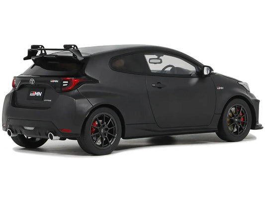 2022 Toyota Yaris GR RHD (Right Hand Drive) Matt Black Limited Edition to 1000 pieces Worldwide 1/18 Model Car by Otto Mobile-DiecastModeler.com