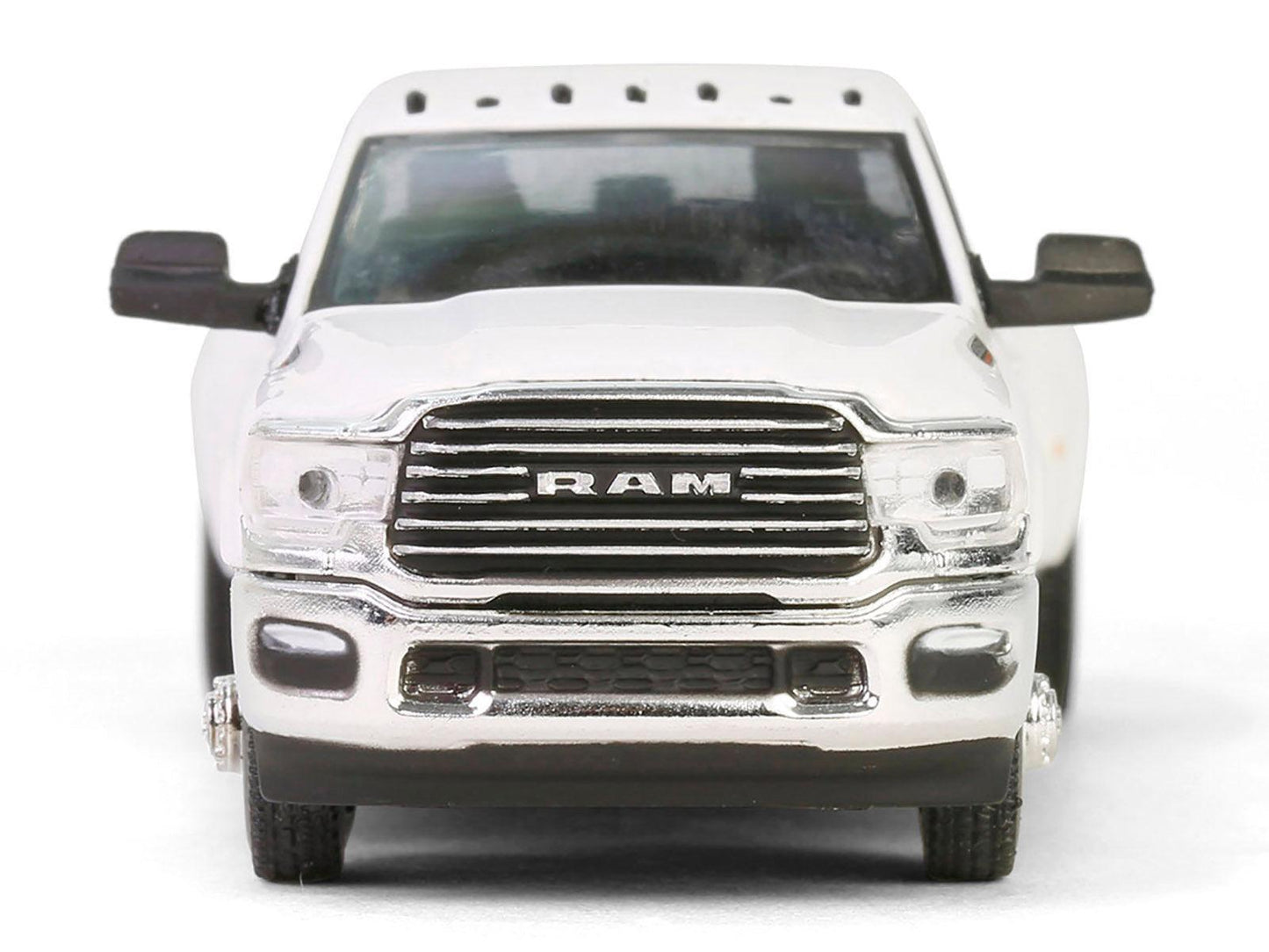 2023 Ram 3500 Laramie Dually Pickup Truck "LAPD (Los Angeles Police Department)" White "Dually Drivers" Series 15 1/64 Diecast Model Car by Greenlight-DiecastModeler.com