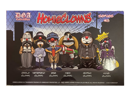 "HomieClowns" Series 3 2-Inch Figures Set of 6 Pieces by Homies-DiecastModeler.com