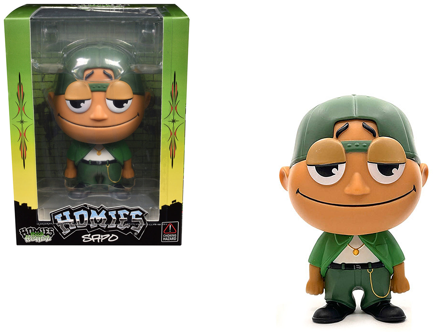 Sapo 4.5" Figure "Homies Big Headz" Series 4 Model by Homies-DiecastModeler.com