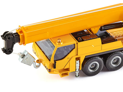 Mobile Crane Yellow 1/55 Diecast Model by Siku-DiecastModeler.com